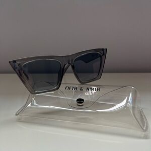 Fifth & Ninth Black and Gray Sunglasses